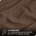 thumbnail image 2 of Bare Home Pillowcase Set - Premium 1800 Collection - Double Brushed - Ultra Soft - Standard Size, Cocoa, 2 Count, 2 of 7