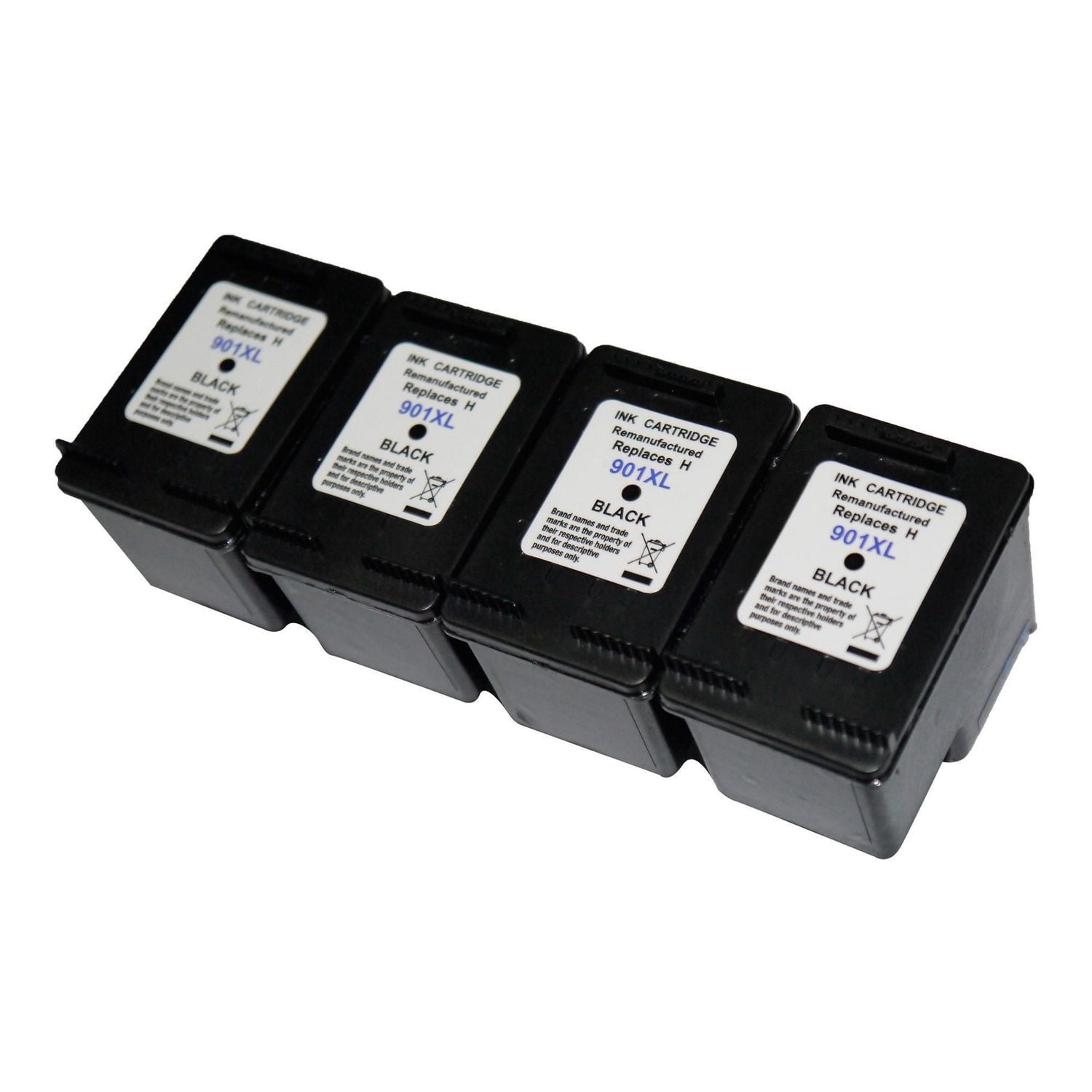 Cartouche à jet d'encres compatible L-ink x4 CHP-901BK4PK