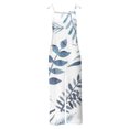 thumbnail image 4 of RKSTN Jumpsuits for Women Boho Floral Printed Summer Sleeveless Backless Fashion Loose Long Pants Rompers, 4 of 5