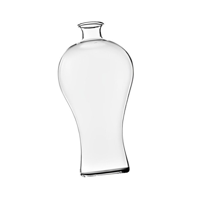 GUOOL Glass Flower Vase Decorative Gift Home Hydroponic Planter for Housewarming Dried Model C