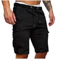 thumbnail image 2 of DPTALR Men's Plus Size Cargo Shorts Multi-Pockets Relaxed Summer Beach Shorts Pants, 2 of 7