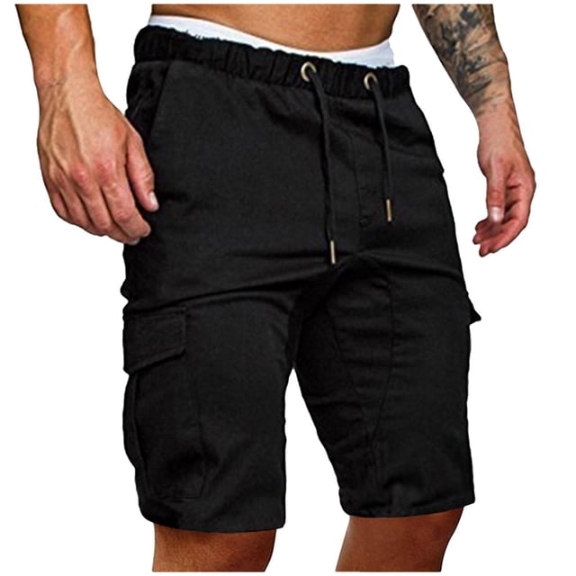 Birdeem Mens Plus Size Cargo Shorts Multi-Pockets Relaxed Summer Beach Shorts Pants