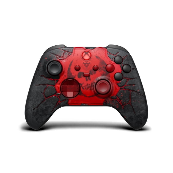 Manette sans fil XBOX – Gears of War : Édition limitée E-Day – XBOX Series X|S, XBOX One, PC, téléviseurs, mobile, et plus encore