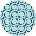 thumbnail image 1 of Ahgly Company Tapis d'Intérieur Lavable en Machine Carré Vert Mer Profonde, 3 Pieds Carré, 1 of 7