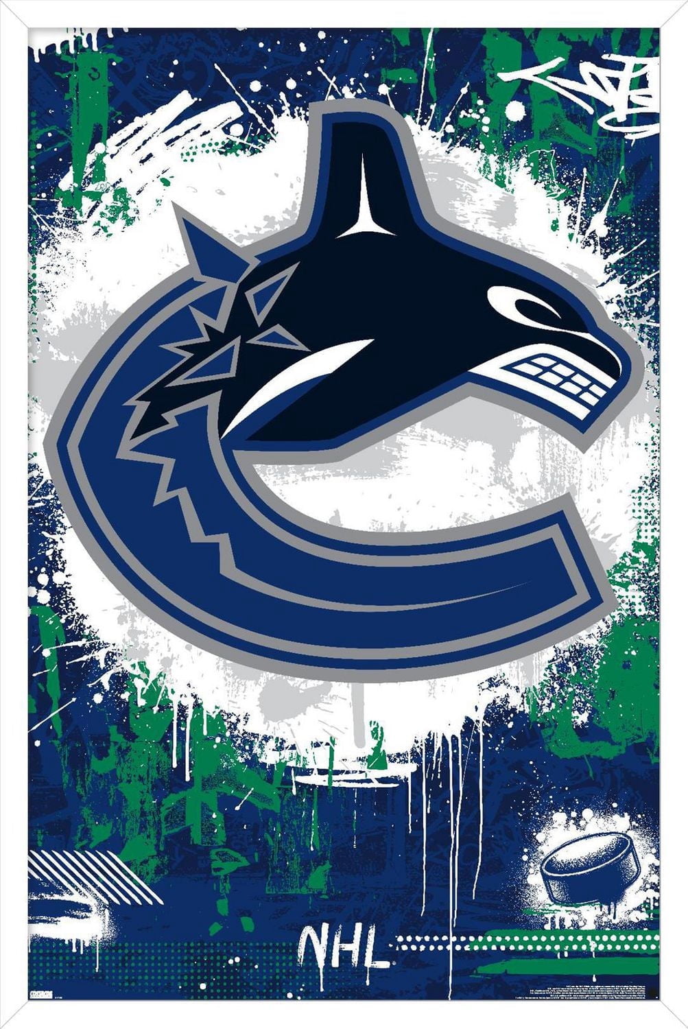 Canucks de Vancouver la LNH - Logo maximaliste 23