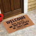 thumbnail image 4 of Runner Rug Funny Floor Mat Front Door Mat Outdoor Entrance Door Mat Entrance Door Entry Mat Absorbent Bathroom Fun Floor Mat Welcome Mat for Entryway,Patio,Garage My Past Orders 16x24IN, 4 of 6