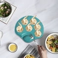 thumbnail image 4 of EGNMCR Kitchen Gadgets Shells Shape Plates Impregnable Dinner Plates Dishwasher Microwave Safe Plastic Plates Reusable Lightweight Plates For Kitchen Or Camping 7.1x7.5 Inches Dinner plate, 4 of 6