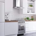 thumbnail image 2 of 30" Wall Mount Range Hood, 450 CFM Kitchen Cooking Vent Fan Hoods, 2 of 8