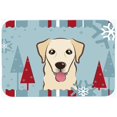 thumbnail image 1 of Winter Holiday Golden Retriever Kitchen & Bath Mat, 20 x 30, 1 of 1