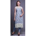 thumbnail image 2 of Bimba Kurtis Sans Manches pour Femmes, Kurta Droite Imprimée pour Femmes, Haut Indien, Grand, 2 of 5