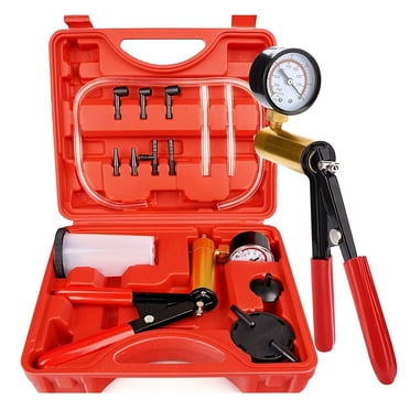 2 In 1 Brake Bleeder Kit, Hand Held Vacuum Pump Test Set, For Automotive With