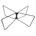 thumbnail image 4 of jinwen Foldable Stand Foldable Stand Rack Luggage Rack Outdoor Ice Chest Holder Stable Suitcase Stand Frame for Picnic Travel A Black, 4 of 9