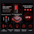 thumbnail image 4 of Tigebraver Hidden Camera Detector for Travel, 2026 Upgraded Spy Camera Finder Wireless Signal Scanner, 5 Sensitivity Levels 4 Detection Modes 25H Battery for Office Car Bathroom Hotel, 4 of 7
