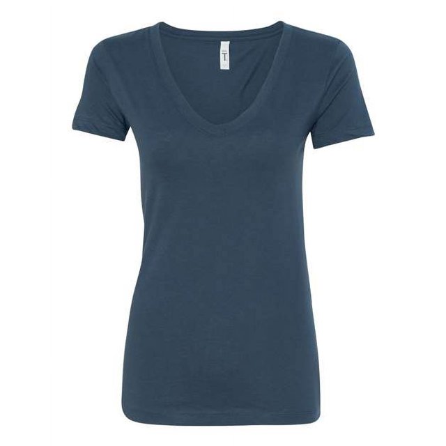 Next Level Womens Ideal V, S, Indigo