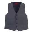 thumbnail image 1 of Gioberti Gilet de Complet Formel à 4 Boutons pour Garçon, Charbon, Taille 7, 1 of 4