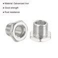 thumbnail image 4 of Unique Bargains 11mm Long Pipe Hexagon Countersunk Flat Head M10 Thread Lamp Rod 10 Pack, 4 of 5