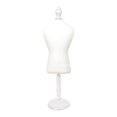 thumbnail image 1 of DOLITY Dog Dress Form Mannequin Jewelry Chain Show Holder Display Stand for Pet Clothes White, 1 of 9