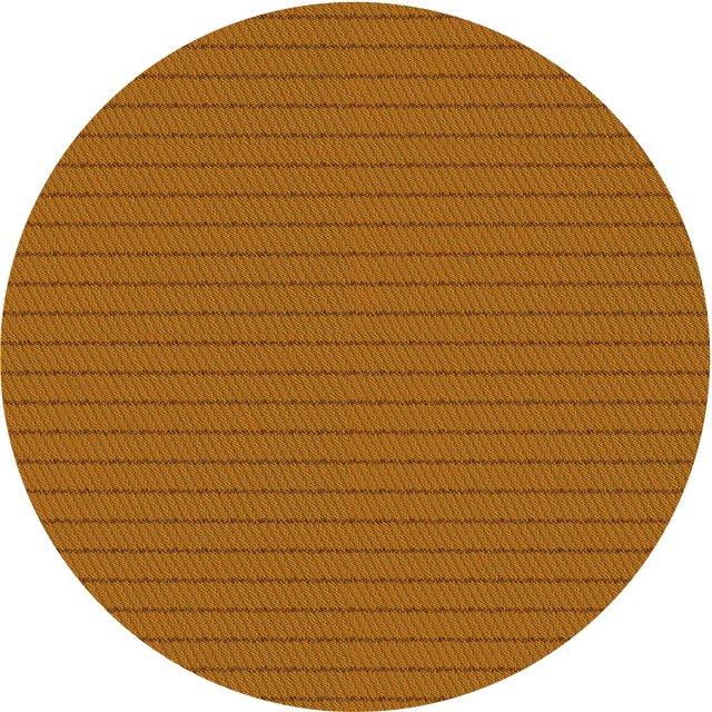 Ahgly Tapis de Zone Carré Transitionnel Néon Orange Lavable en Machine, 3 Pieds Carré