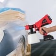 thumbnail image 2 of Mistaha Portable Wireless Rechargeable Electric Paint Sprayer 600W High Pressure Disinfectant Sprayer Red Color US Plug 110V JH09, 2 of 6