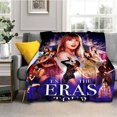 thumbnail image 3 of Fashion Singer T-Taylor Swift Pattern Blanket .Suitable For Sofa  Bed  Travel  Livingroom  Office  Couch  Chair  And Bed DMH, 3 of 7