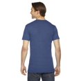 thumbnail image 2 of American Apparel - Triblend Track Tee, XS, Tri-Indigo, 2 of 2