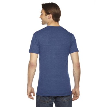 American Apparel Unisex Triblend Short-Sleeve Track T-Shirt