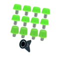 thumbnail image 1 of S SERENABLE 12 Pcs Pointes de Chaussures de Football Remplacement pour Terrain Ferme Vert, 1 of 9
