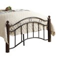 thumbnail image 4 of Homelegance Averny Full Size Metal Platform Bed Frame with Headboard, Black, 4 of 6