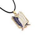 thumbnail image 4 of Anime Character Necklace Attack on Titan Survey Corps Logo Pendant Necklace, 4 of 7
