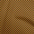 thumbnail image 1 of oneOone Silk Tabby Orange Fabric Check Sewing Material Print Fabric By The Yard 42 Inch Wide, 1 of 4