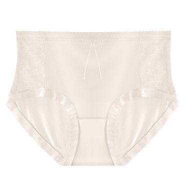 Plebaso Women's Plus Size Underwear High Waist Ladies Briefs Soft Panties Thin Full Coverage Underpants