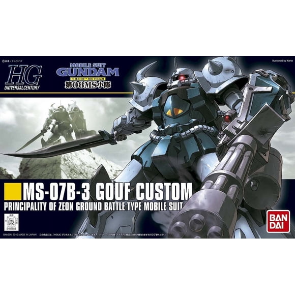 BANDAI Mobile Suit Gundam MS-07B-3 GOUF Personnalisé