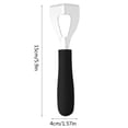 thumbnail image 3 of Oleegame 1PC Tin Foil Roll Creative Stainless Steel Butter Cutter Stainless Steel Cheese Cheese Four Corner Slicer Scraper Butter Cutter Red, 3 of 4