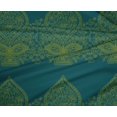thumbnail image 4 of oneOone Polyester Lycra Fabric Leaves & Floral Block Print Fabric By Yard 56 Inch Wide, 4 of 4