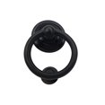 thumbnail image 2 of Heurtoir de Porte Rond en Aluminium 4 Pouces Noir Mat – Heurtoir de Porte d'Entrée Résistant à la Rouille, Moulé sur Sable Massif, 2 of 3