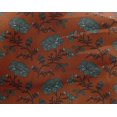 thumbnail image 4 of oneOone Georgette Viscose Fabric Leaves & Floral Block Print Fabric By The Yard 42 Inch Wide, 4 of 5