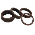 thumbnail image 2 of Abbracc Various Split Key Rings Keys Chain Bag Charms Clasp flat round circle clip 4 4, 2 of 9
