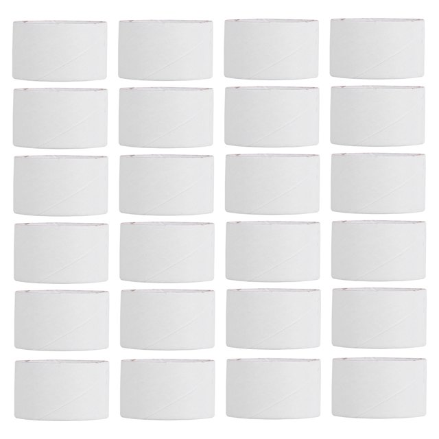 Shisuyan Rouleaux d'Artisanat Tubes en Carton 25 Pcs 5x3Cm Spirale Texture Papier à Dessin pour Enfants