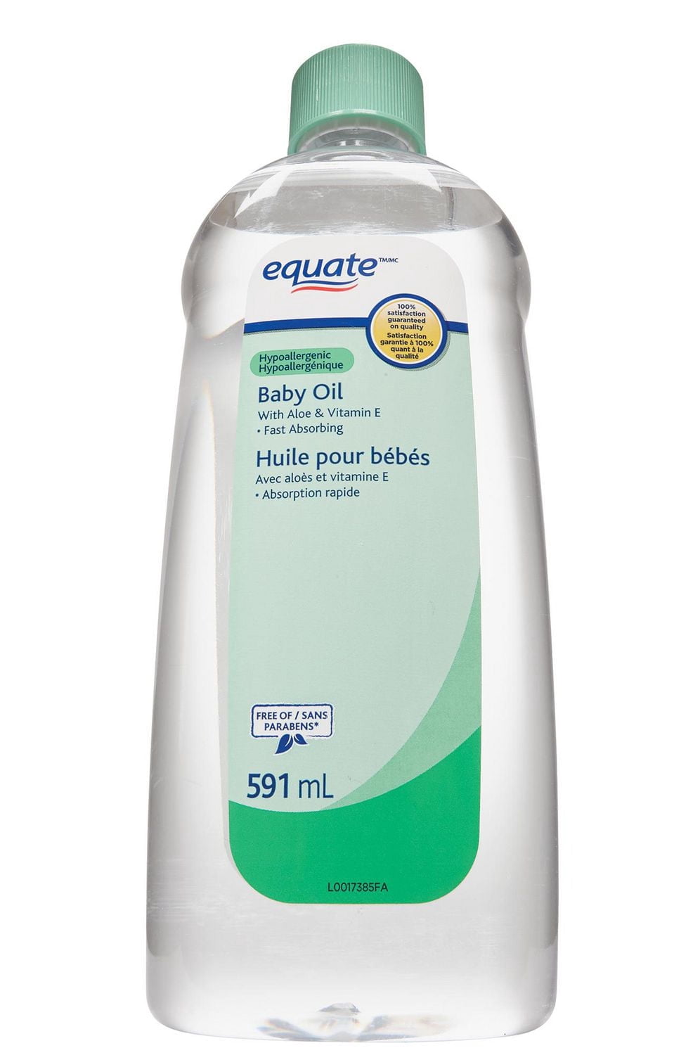 Equate Huile pour Bébés avec Aloès & Vitamine E