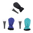 thumbnail image 4 of relayinert 2pcs Ganté Racleur de Glace Sûr sur les Pare-Brise ABS Durable Assure la Longévité Bleu 1Set, 4 of 6
