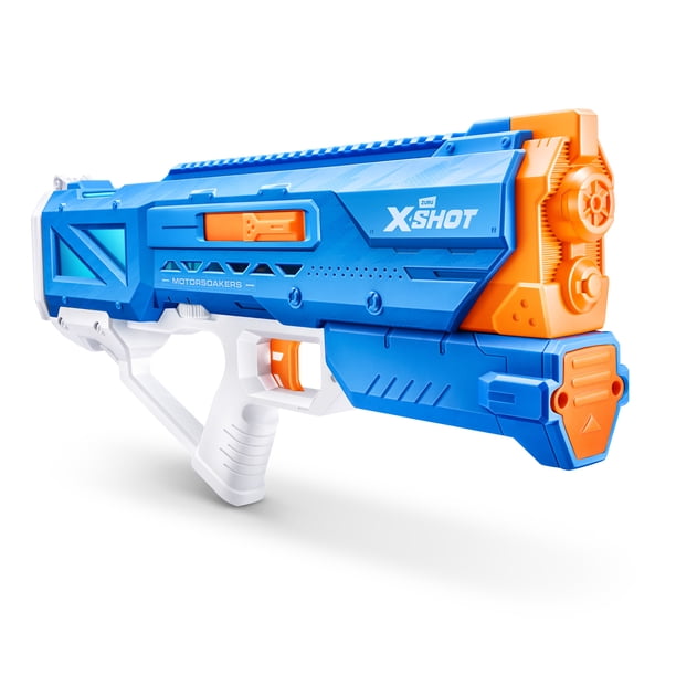 XSHOT Water Hydra Pulse Motor Soaker by ZURU, Motorized Blaster