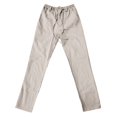 thumbnail image 5 of WEIYLL Mens Pants Casual Elastic Waist Adjustable Drawstring Beige Trousers Size M, 5 of 5