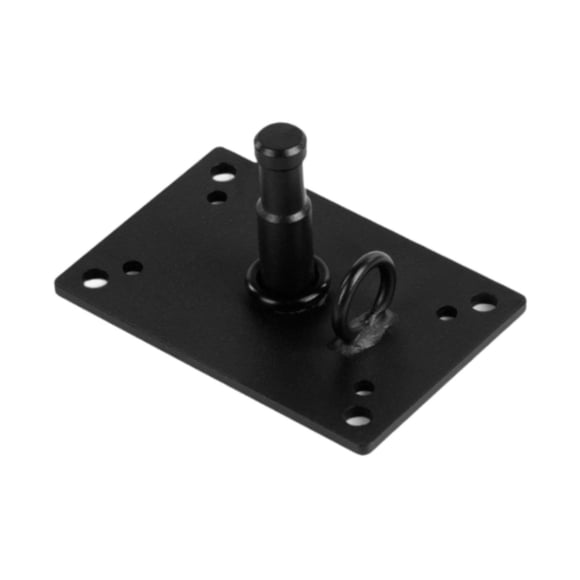 Xuanheng Pin Wall Mount Plate Bracket Accessories with 5/8" Stud Multipurpose Utility 4.72x3.15x2.36 inch