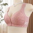 thumbnail image 4 of LSLJS Ladies Traceless Comfortable No Steel Ring Breathable Gathering Front Opening Buckle Bra Woman Underwear, 4 of 9