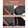 thumbnail image 4 of TIMIFIS Gear Shift Cover Car Gear Cover Leather Gear Cover Automatic Gear Cover Hand Sewn Gear Lever Cover Car Interior Decoration Car Accessories Other Exterior Accessories, 4 of 6