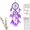 Style2 Violet, variante sur Capteur de Rêves Décoration de Chambre pour Grands Enfants Fille Décoration Nordique Maison Style Nordique Décoration pour Enfants Carillon à Vent Capteur de Rêves,Style2 Noir