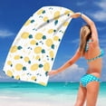 thumbnail image 4 of LSLJS Beach Towel Summer Beach Essentials Microfiber Beach Towel Super Lightweight Colorful Bath Towel Sandproof Beach Blanket Multi-Purpose Towel for Travel Swimming Pool 30x60 Inch Beach Towel, 4 of 6