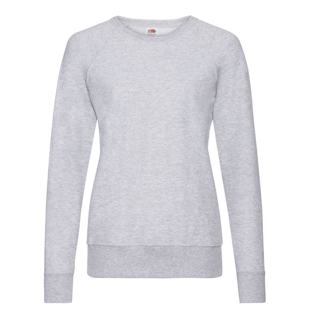 Fruit of the Loom Chandail Molletonné Raglan Léger pour Femme Coupe Féminine