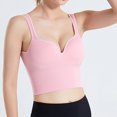thumbnail image 4 of Harpily 2025 Bra Womens Front Closure Bra Racerback Plus Size Unlined Underwire Full Coverage Bras, 4 of 6