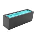 thumbnail image 2 of Cosmetic Organizer, Makeup Case Multi Purpose Silicone Durable Sturdy  For School For Home Black+Blue, 2 of 8